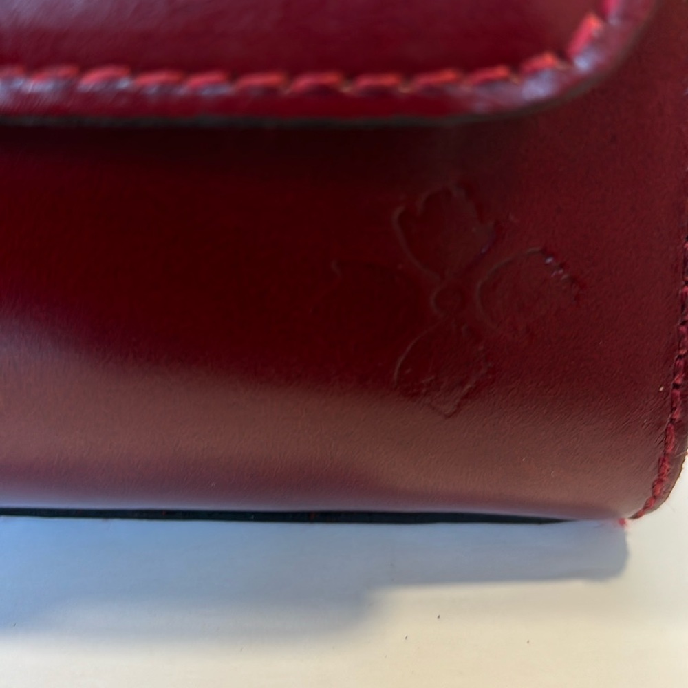 Patricia Nash Burgundy Crossbody Bag Renaissance Collection - Picture 4 of 16